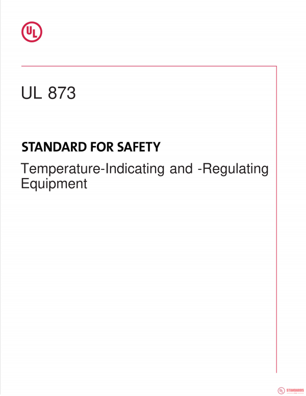 UL 873 PDF UL 873 PDF